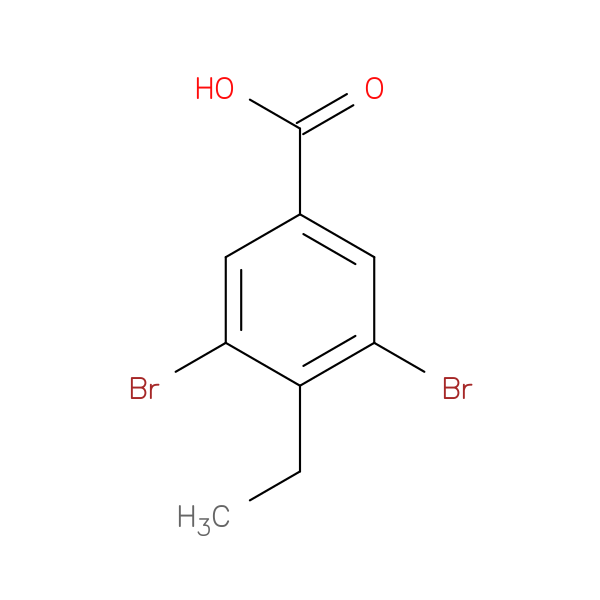 3,5-Dibromo-4-ethylbenzoic acid