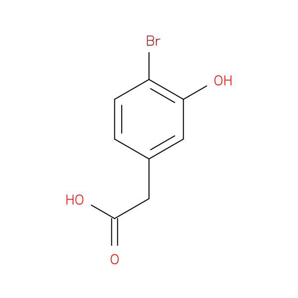 2-(4-Bromo-3-hydroxyphenyl)acetic acid