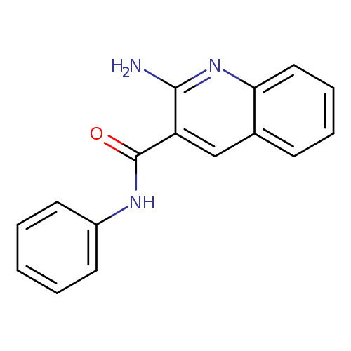 2-AMINO-N-3'-PHENYL-3-QUINOLINECARBOXAMIDE