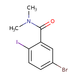 5-Bromo-2-iodo-n,n-dimethylbenzamide
