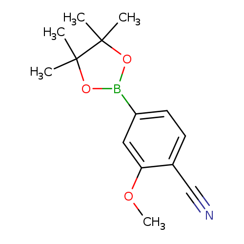 Benzonitrile, 2-methoxy-4-(4,4,5,5-tetramethyl-1,3,2-dioxaborolan-2-yl)-