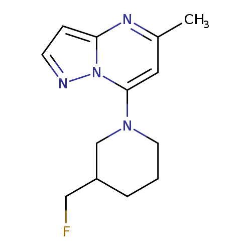 3-(fluoromethyl)-1-{5-methylpyrazolo[1,5-a]pyrimidin-7-yl}piperidine