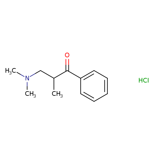 3-DIMETHYLAMINO-2-METHYLPROPIOPHENONE HYDROCHLORIDE, 97