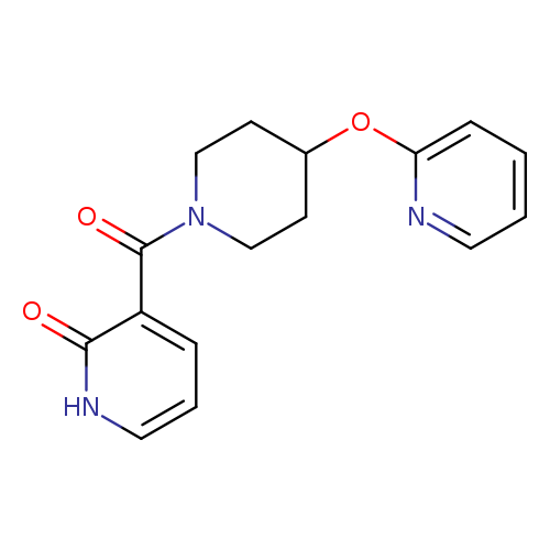 3-[4-(pyridin-2-yloxy)piperidine-1-carbonyl]-1,2-dihydropyridin-2-one