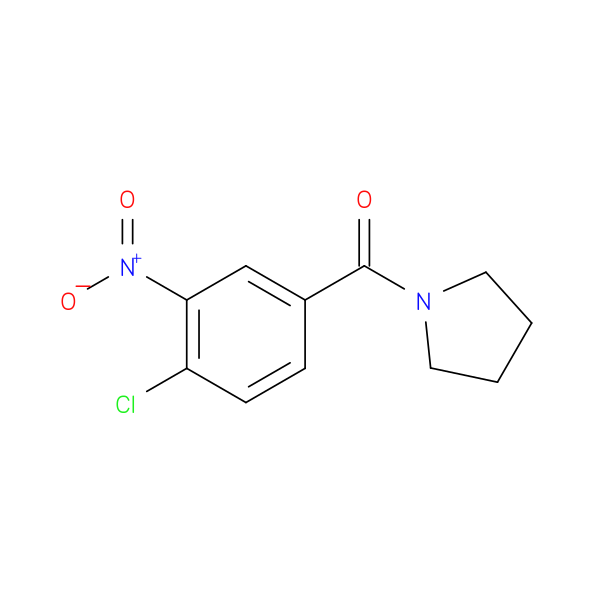 1-(4-Chloro-3-nitrobenzoyl)pyrrolidine
