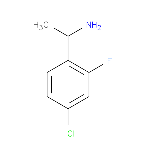 1-(4-Chloro-2-fluorophenyl)ethan-1-amine
