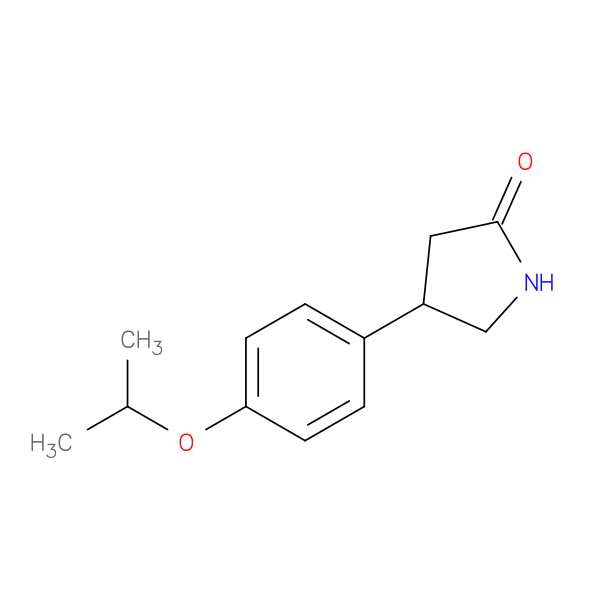 2-Pyrrolidinone, 4[4-(1-Methylethoxy)Phenyl]