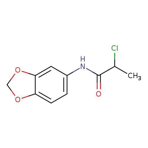 N-(Benzo[d][1,3]dioxol-5-yl)-2-chloropropanamide
