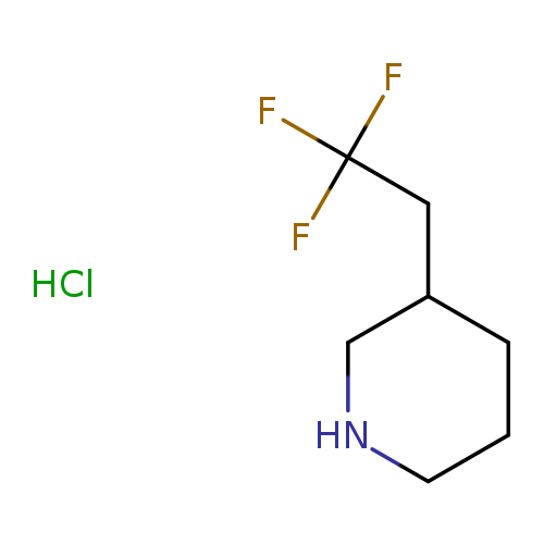 3-(2,2,2-trifluoroethyl)piperidine hydrochloride