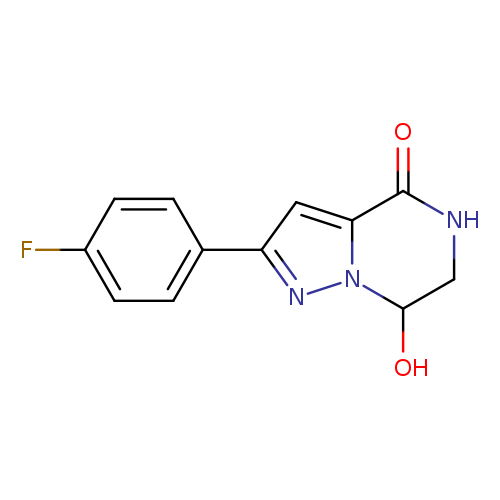 2-(4-Fluorophenyl)-7-hydroxy-6,7-dihydropyrazolo[1,5-a]pyrazin-4(5h)-one
