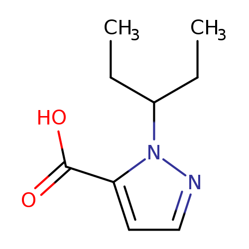 1-(pentan-3-yl)-1H-pyrazole-5-carboxylic acid