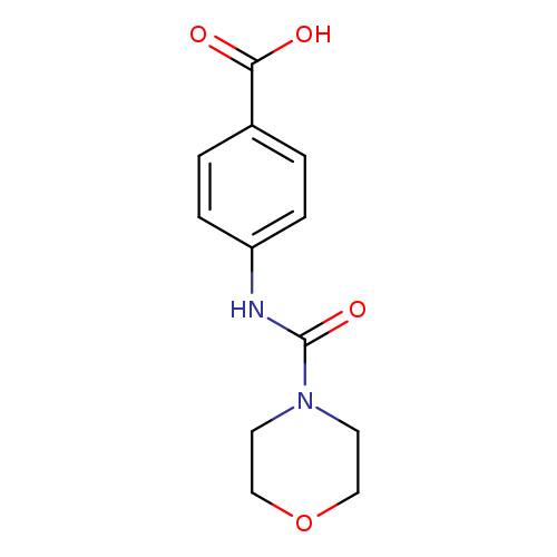 4-[(Morpholin-4-ylcarbonyl)amino]benzoic acid