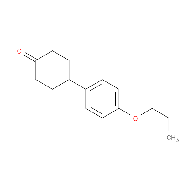 4-(4-Propoxyphenyl)cyclohexanone