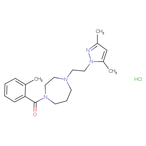 1-[2-(3,5-dimethyl-1H-pyrazol-1-yl)ethyl]-4-(2-methylbenzoyl)-1,4-diazepane hydrochloride