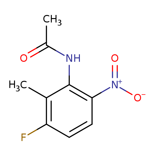 N-(3-Fluoro-2-methyl-6-nitrophenyl)acetamide