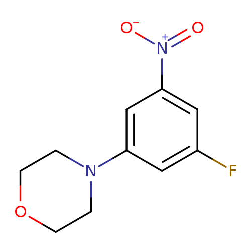 4-(3-fluoro-5-nitrophenyl)morpholine