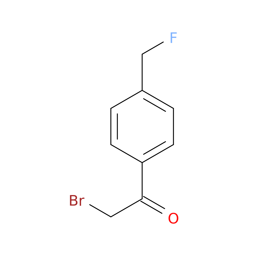 2-Bromo-1-(4-(fluoromethyl)phenyl)ethan-1-one