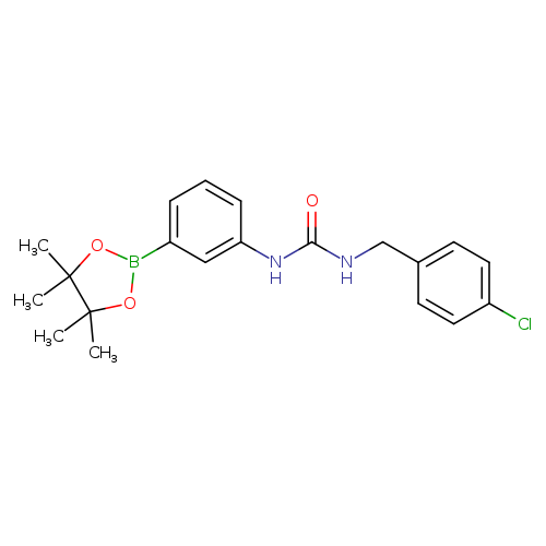 1-(4-Chlorobenzyl)-3-(3-(4,4,5,5-tetramethyl-1,3,2-dioxaborolan-2-yl)phenyl)urea
