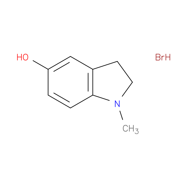 1-methyl-2,3-dihydro-1H-indol-5-ol hydrobromide