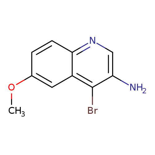 4-Bromo-6-methoxyquinolin-3-amine