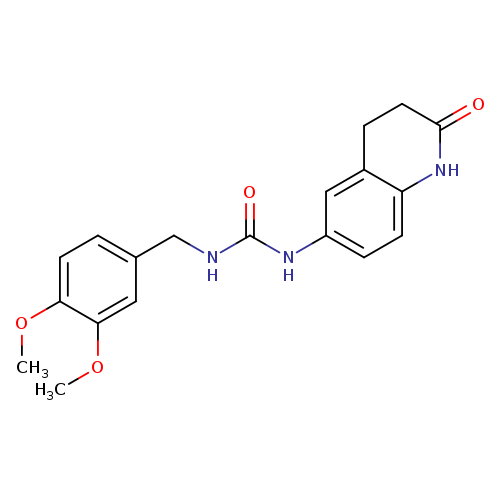 1-[(3,4-dimethoxyphenyl)methyl]-3-(2-oxo-1,2,3,4-tetrahydroquinolin-6-yl)urea