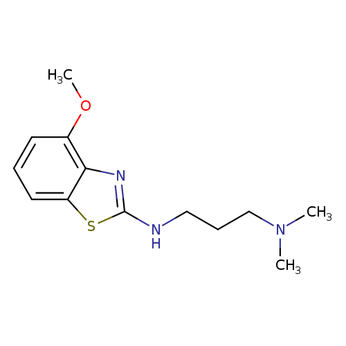 N-[3-(dimethylamino)propyl]-4-methoxy-1,3-benzothiazol-2-amine