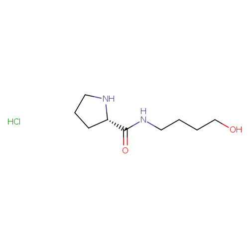 (2S)-N-(4-hydroxybutyl)pyrrolidine-2-carboxamidehydrochloride