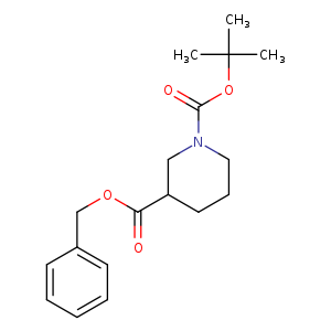Benzyl1-Boc-piperidine-3-carboxylate