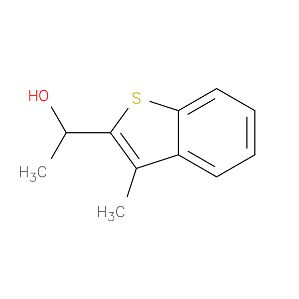 1-(3-methyl-1-benzothiophen-2-yl)ethan-1-ol