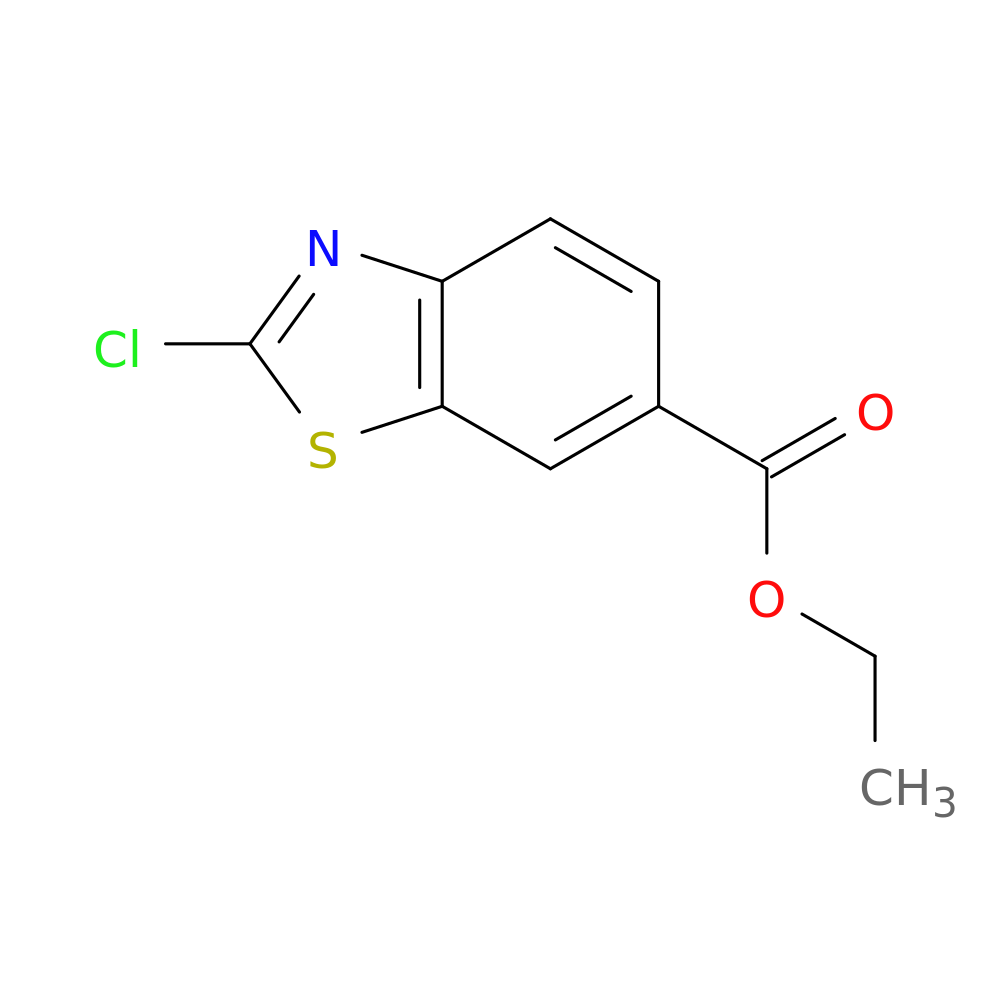 Ethyl 2-chloro-6-benzothiazolecarboxylate