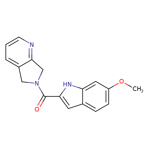 6-methoxy-2-{5H,6H,7H-pyrrolo[3,4-b]pyridine-6-carbonyl}-1H-indole