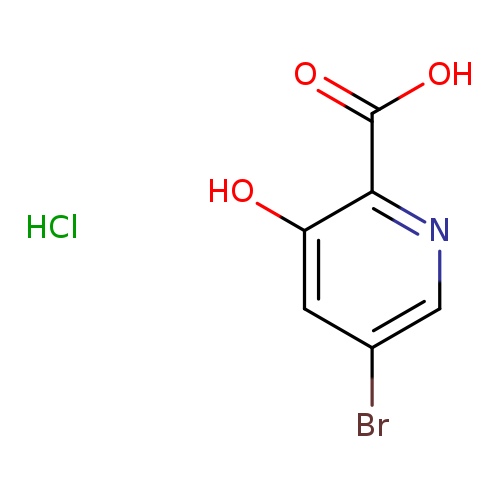 5-bromo-3-hydroxypyridine-2-carboxylic acid hydrochloride