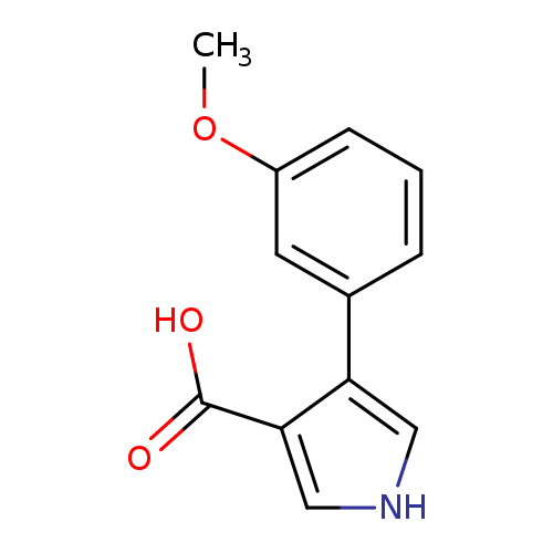 4-(3-Methoxyphenyl)-1h-pyrrole-3-carboxylic acid