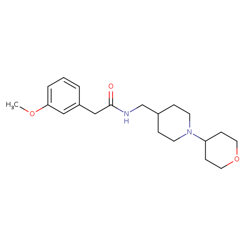 2-(3-methoxyphenyl)-N-{[1-(oxan-4-yl)piperidin-4-yl]methyl}acetamide