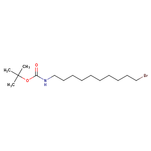 10-(t-Boc-amino)-1-decylbromide