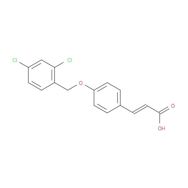 3-(4-((2,4-Dichlorobenzyl)oxy)phenyl)acrylic acid