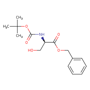 D-Serine, N-[(1,1-dimethylethoxy)carbonyl]-, phenylmethyl ester