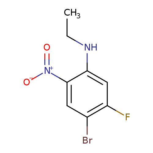 4-Bromo-N-ethyl-5-fluoro-2-nitroaniline
