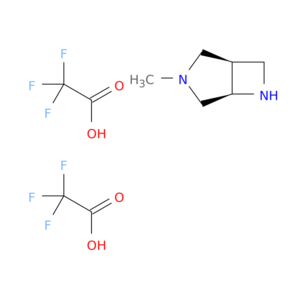 (1R,5R)-3-Methyl-3,6-diazabicyclo[3.2.0]heptane bis(2,2,2-trifluoroacetate)