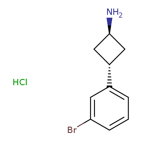 (1r,3r)-3-(3-bromophenyl)cyclobutan-1-amine hydrochloride