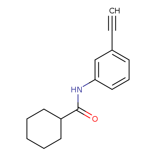 N-(3-ETHYNYLPHENYL)CYCLOHEXANECARBOXAMIDE