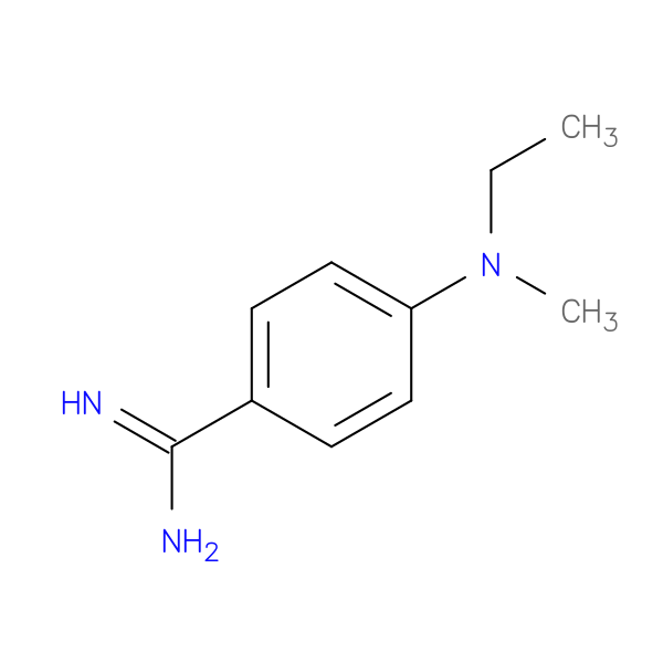 4-[ethyl(methyl)amino]benzene-1-carboximidamide