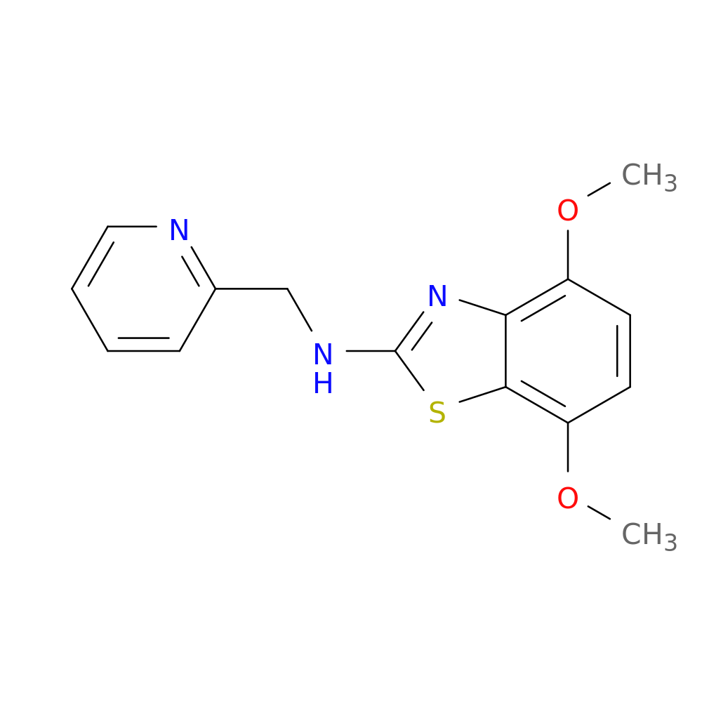 4,7-Dimethoxy-n-(pyridin-2-ylmethyl)benzo[d]thiazol-2-amine