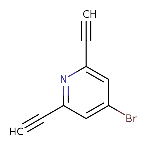 4-Bromo-2,6-diethynylpyridine