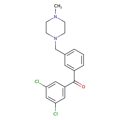 3,5-DICHLORO-3'-(4-METHYLPIPERAZINOMETHYL) BENZOPHENONE