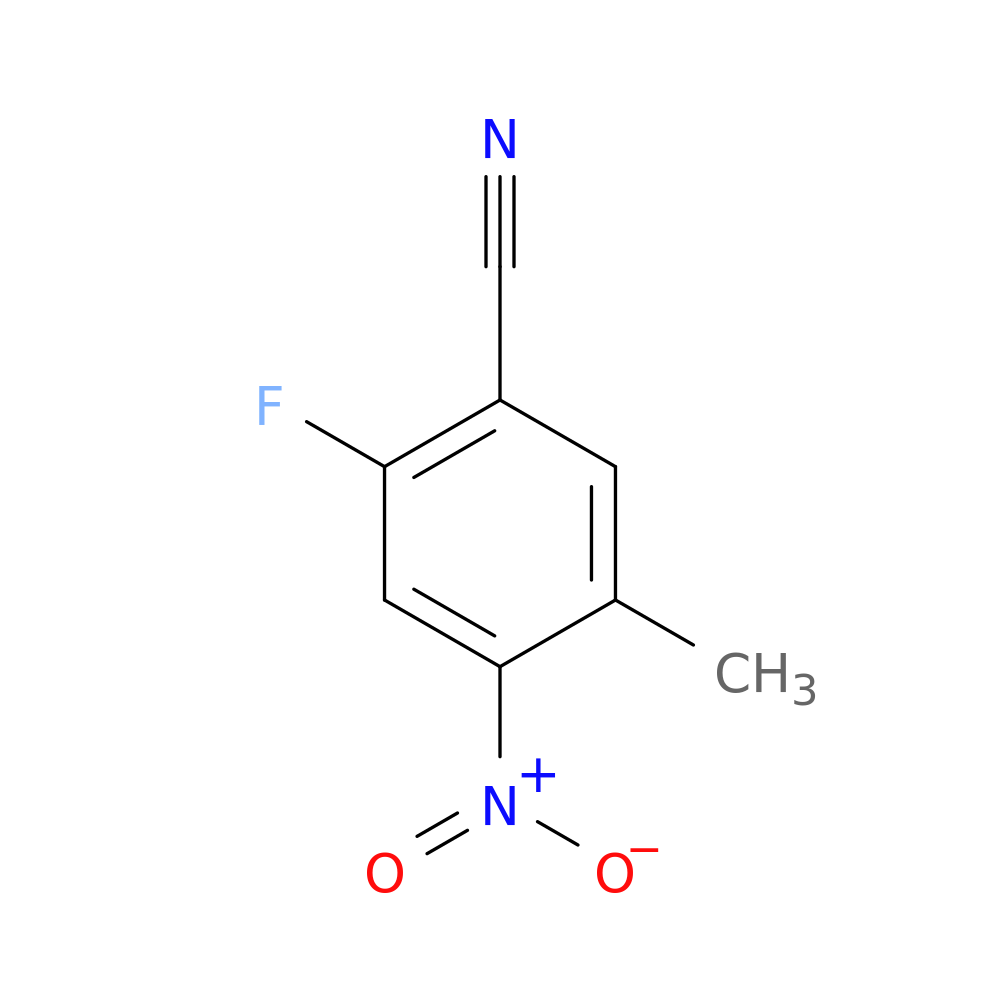 2-fluoro-5-methyl-4-nitrobenzonitrile