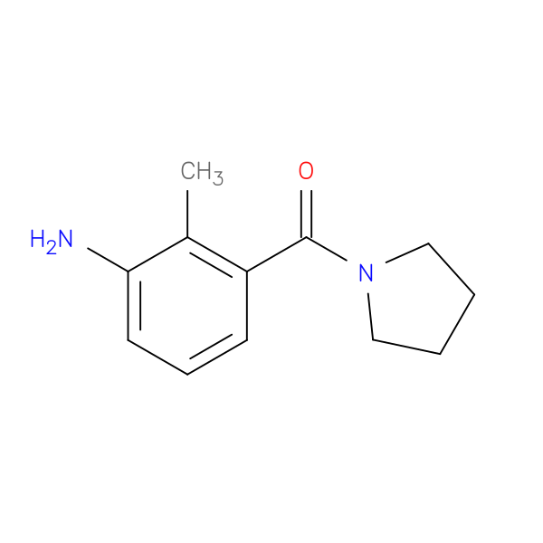 2-Methyl-3-(1-pyrrolidinylcarbonyl)aniline