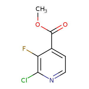 Methyl 2-chloro-3-fluoro-4-pyridinecarboxylate
