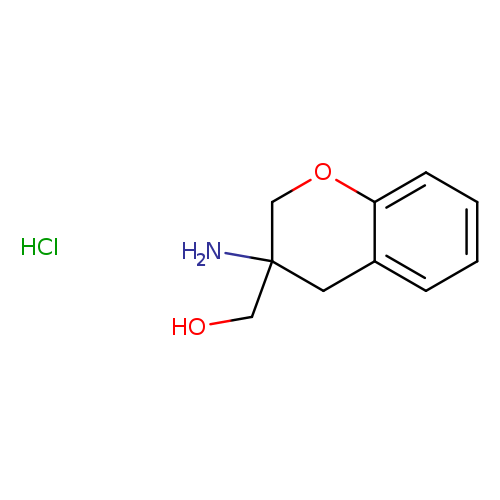 (3-amino-3,4-dihydro-2H-1-benzopyran-3-yl)methanol hydrochloride