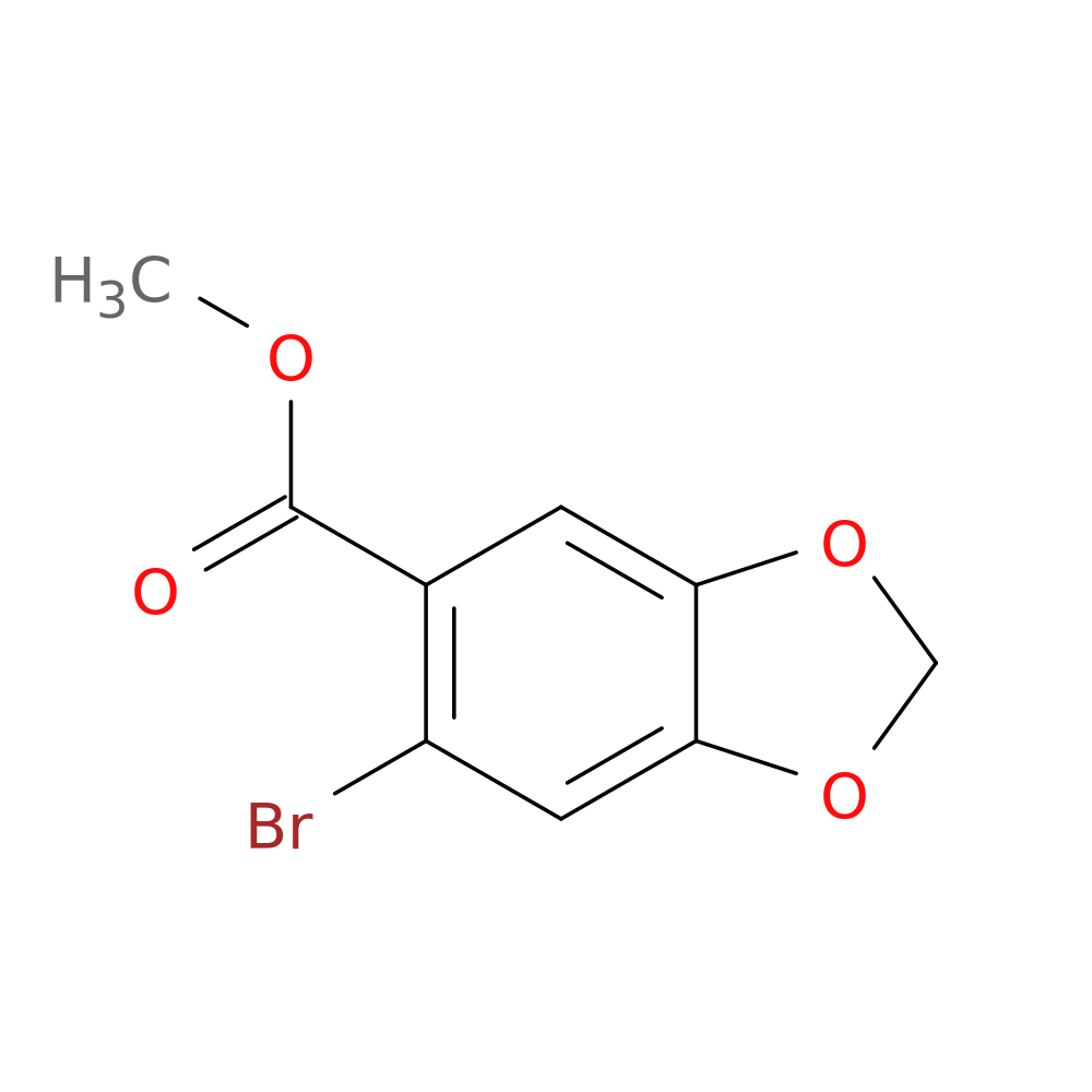 Methyl 6-bromobenzo[d][1,3]dioxole-5-carboxylate